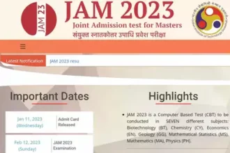 Download JAM 2024 admit card, IIT JAM admit card, IIT JAM 2024